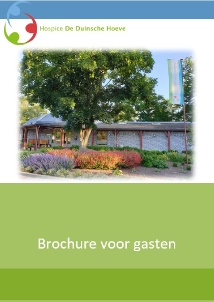 cover brochure voor gasten